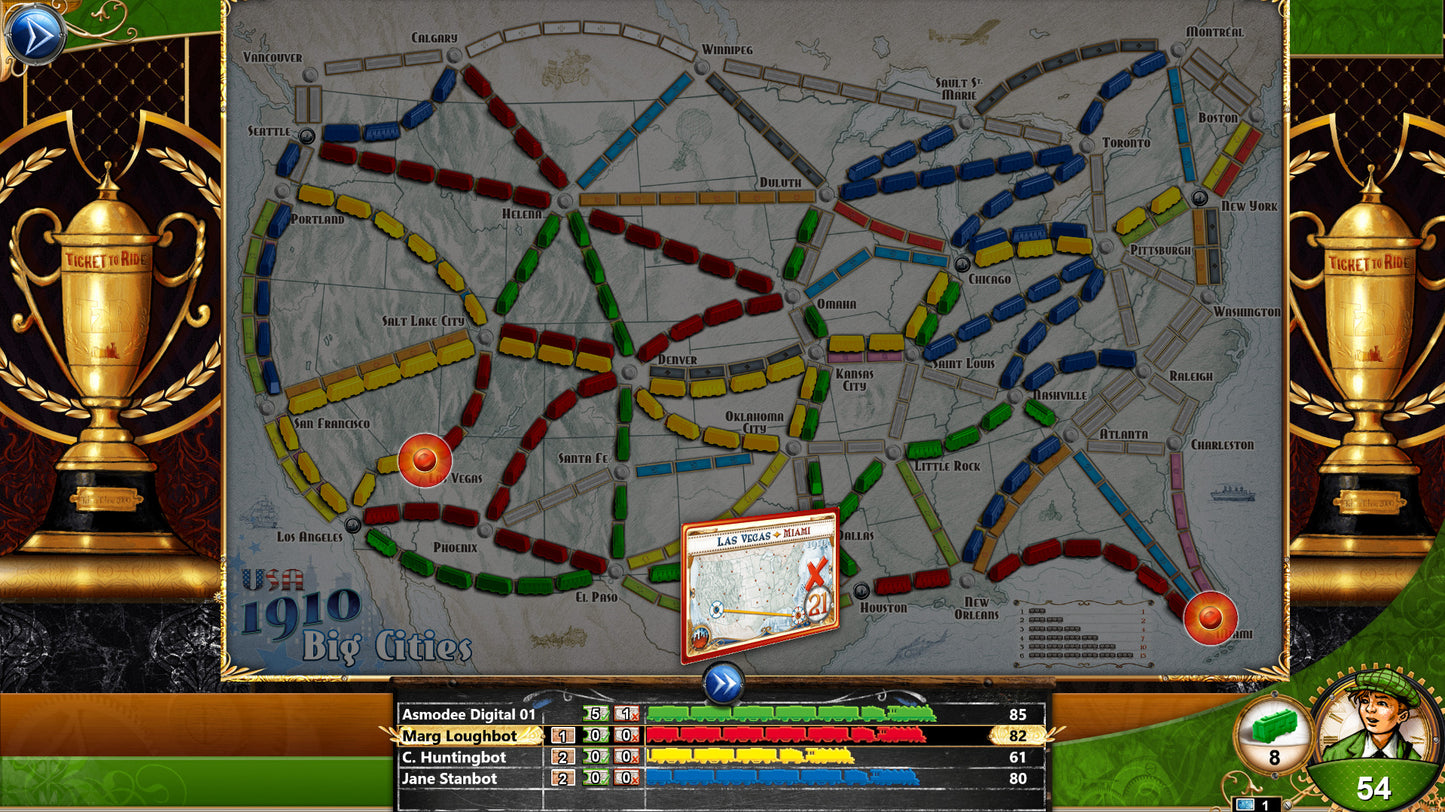 Ticket to Ride USA 1910