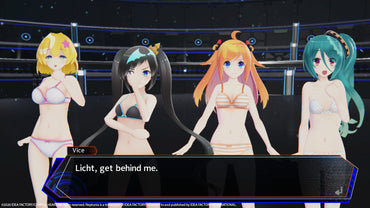 Neptunia Virtual Stars - Swimsuit Outfit: V-Idol Set (Steam)