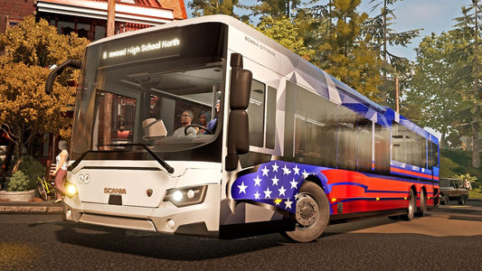 Bus Simulator 21 - USA Skin Pack (DLC) (Steam)