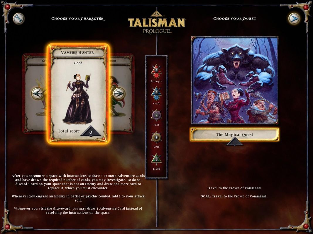 Talisman: Prologue