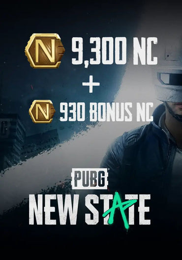 PUBG New State 9300 NC+930 Bonus