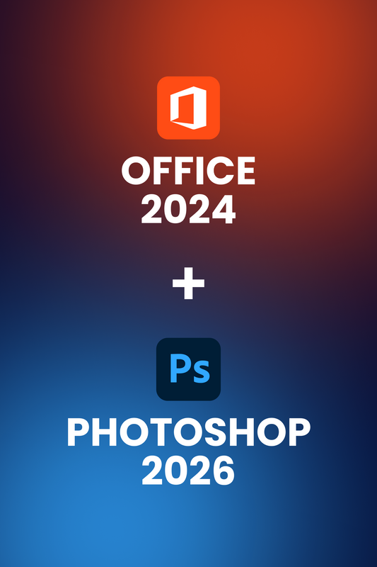 Office 2024 Professional Plus + Photoshop 2026