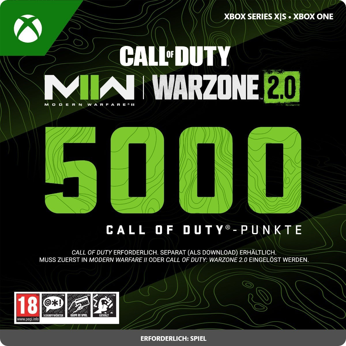 Call of Duty: Modern Warfare III - 5000 Points (Xbox One / Xbox Series X|S)