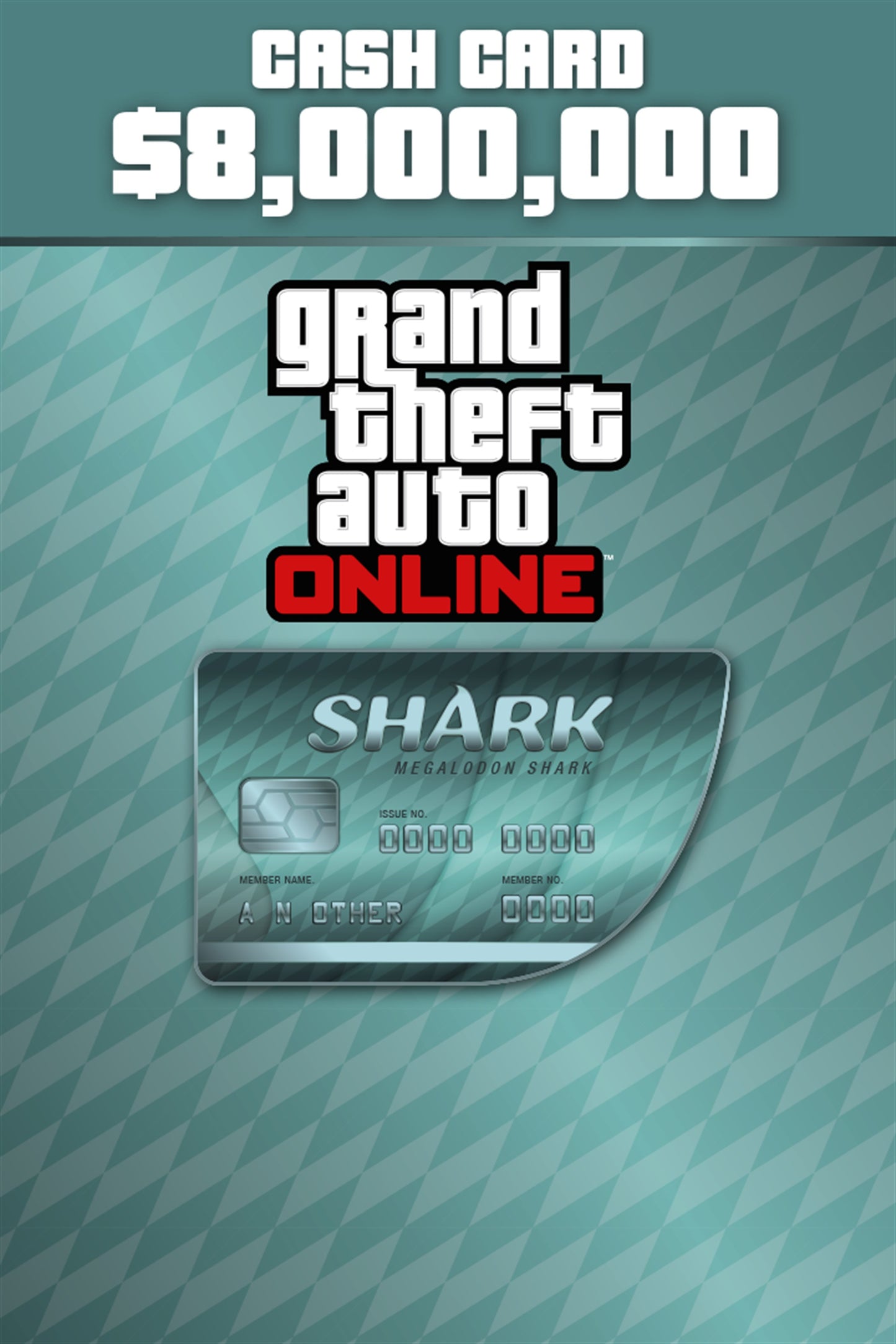 Grand Theft Auto V GTA + Megalodon Shark Cash Card