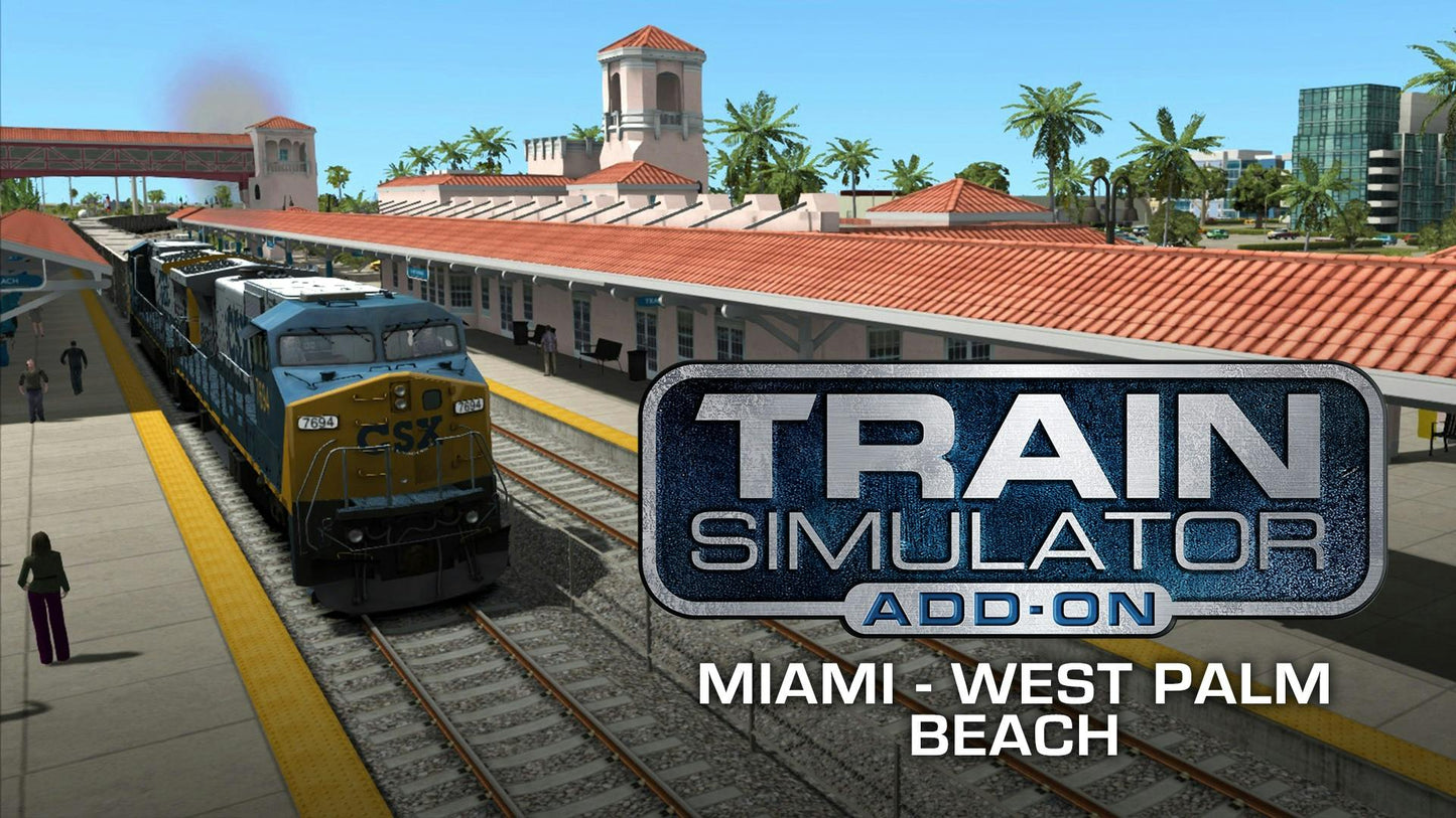 Train Simulator - Miami - West Palm Beach Route Add-On (DLC)