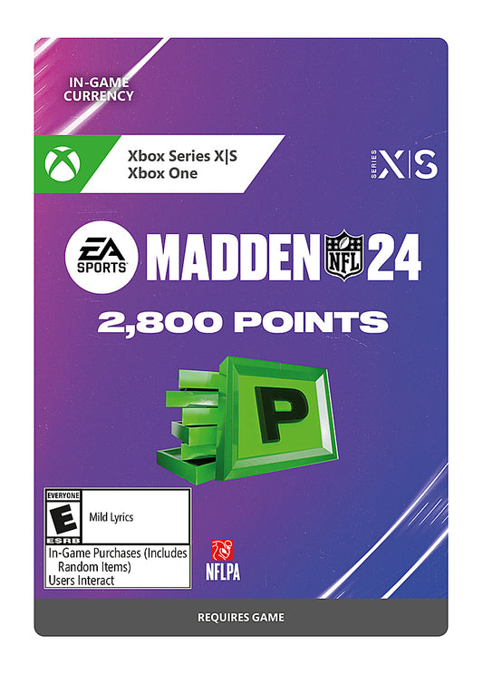 Madden NFL 24 - 2800 Ultimate Team Points (XBOX One / Xbox Series X|S)