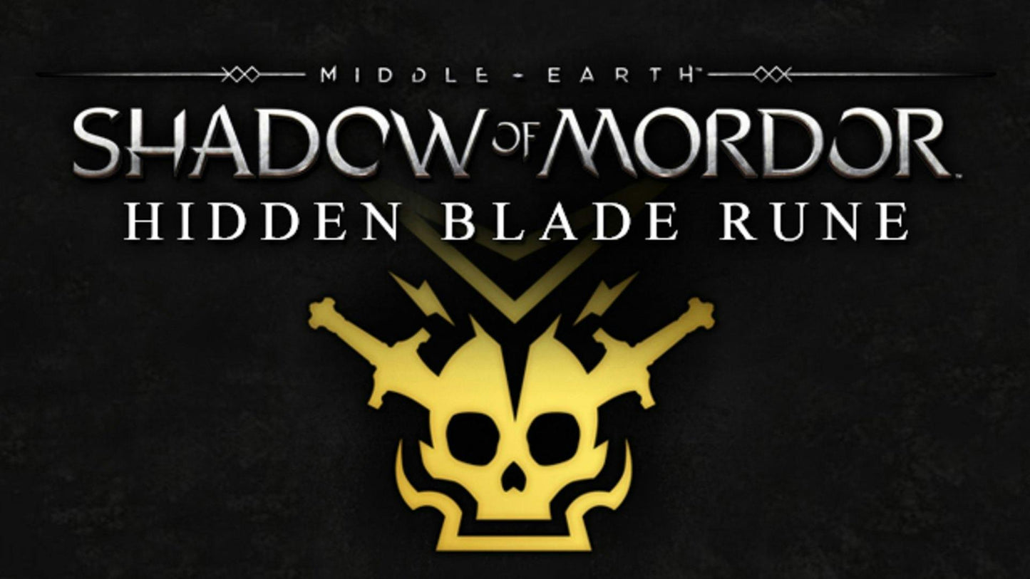 Middle-Earth: Shadow of Mordor - Hidden Blade Rune (DLC)