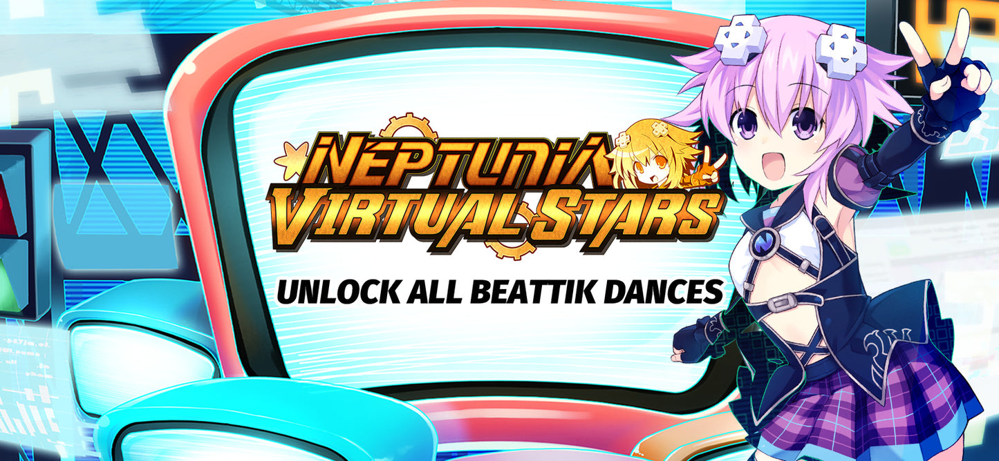Neptunia Virtual Stars - Unlock All BeatTik Dances (DLC) (Steam)