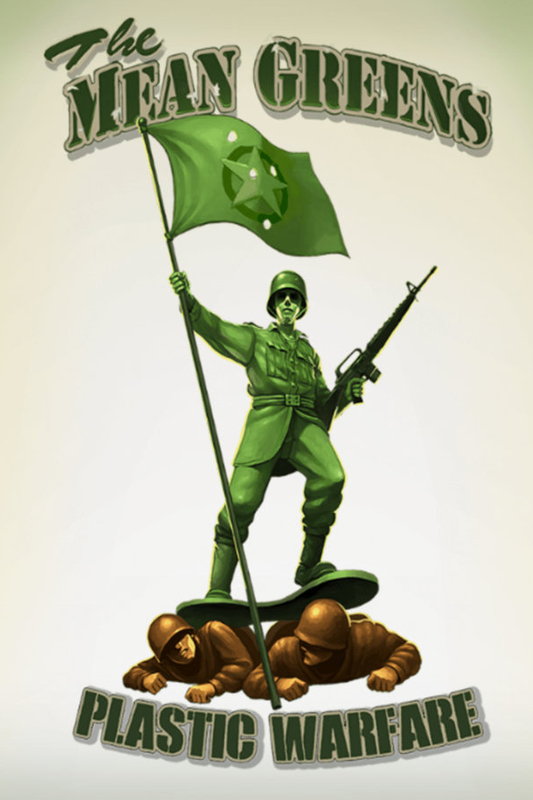 The Mean Greens - Plastic Warfare
