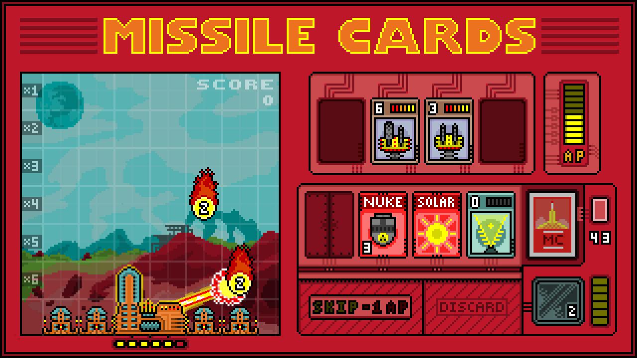Missile Cards Steam Key PC GLOBAL