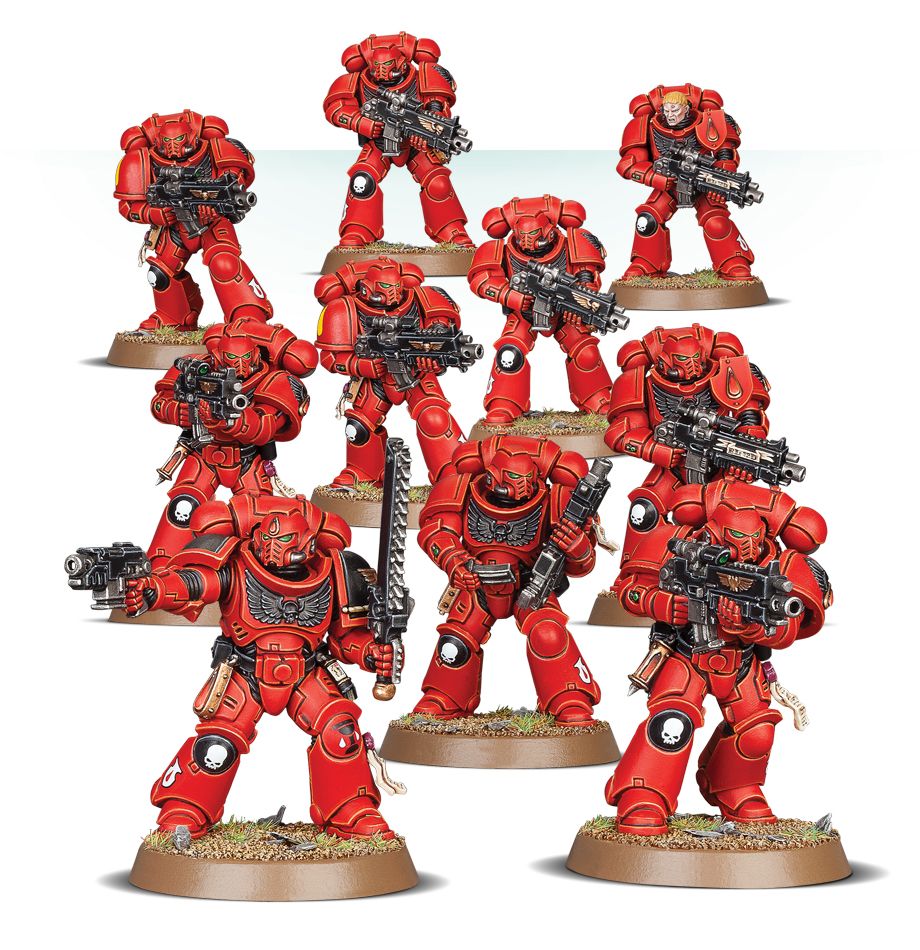 Warhammer 40,000: Space Marine - Blood Angels Veteran Armour Set