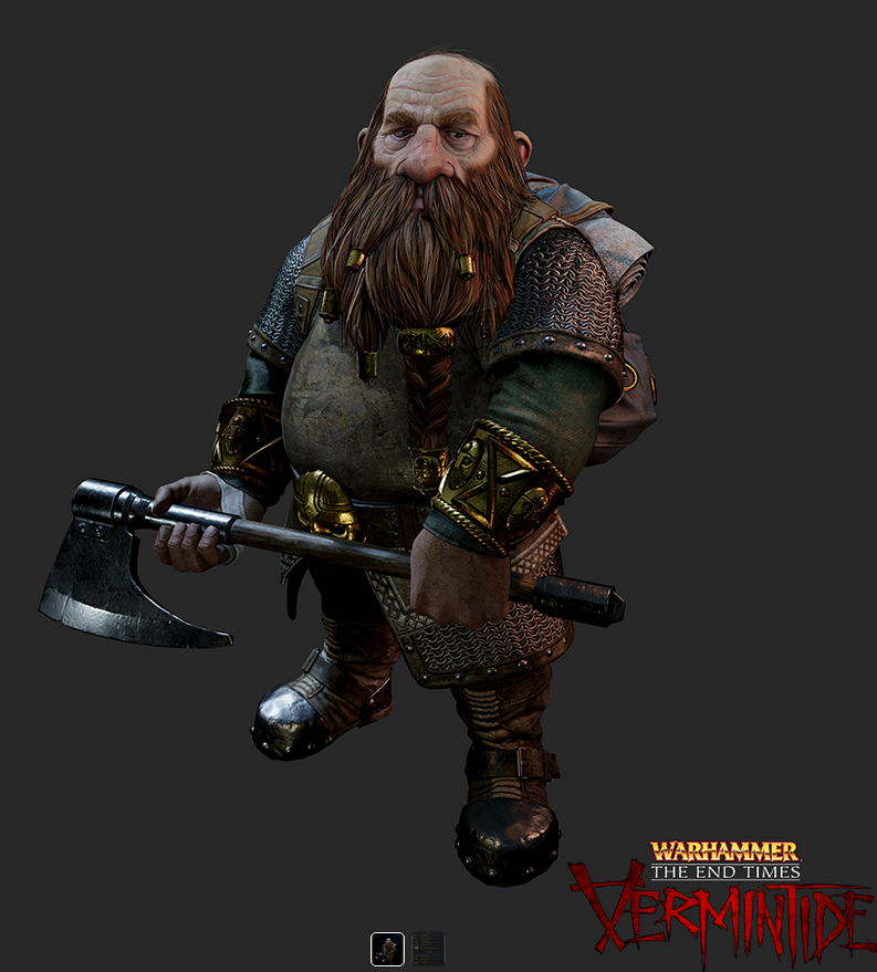 Warhammer: Vermintide Dwarf Helmet