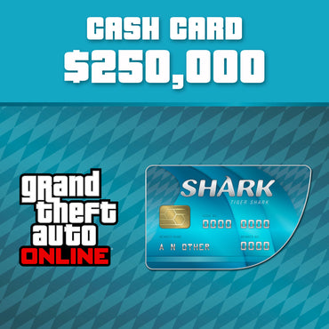 Grand Theft Auto Online - $200,000 Tiger Shark Cash Card