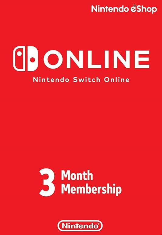 Nintendo Switch Online - 3 Lună Membership (Individual)