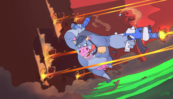 Blamdown: Udder Fury