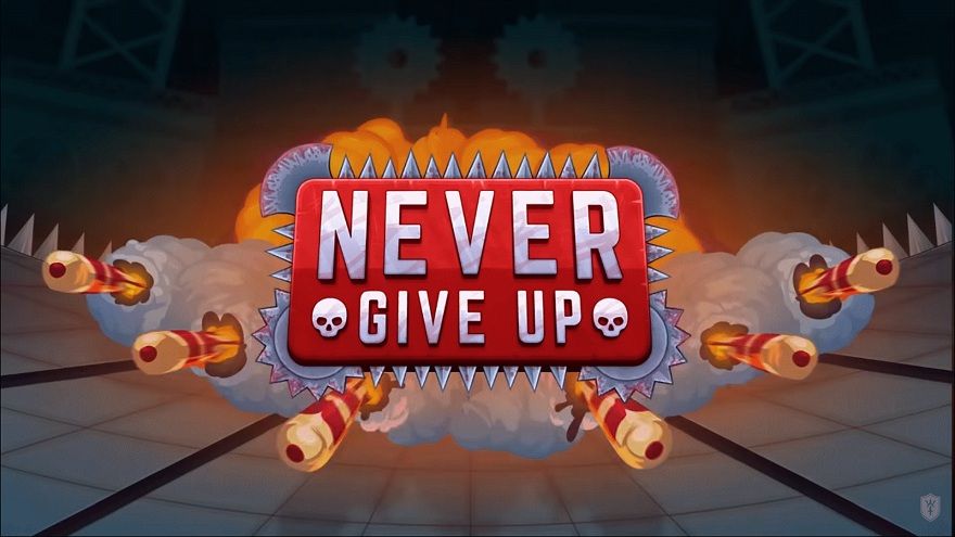 Never give up!