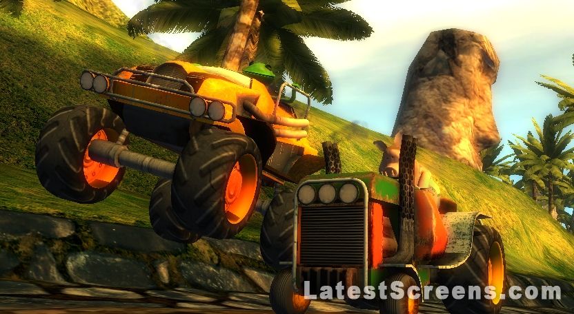 Calvin Tucker's Farm Animal Racing