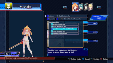 Neptunia Virtual Stars - Bikini Outfit: V-Idol Set (DLC) (Steam)