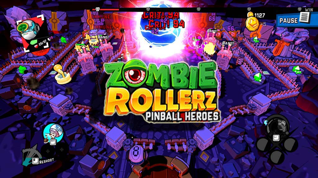 Zombie Rollerz: Pinball Heroes (Steam)