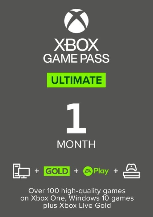 Xbox Game Pass Ultimate - 1 Lună (Non-Stackable)