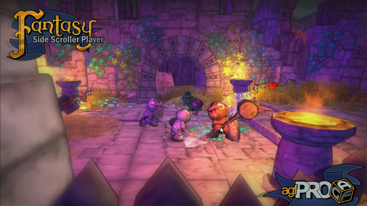 Axis Game Factory's AGFPRO - Fantasy Side-Scroller Player (DLC) (Steam)