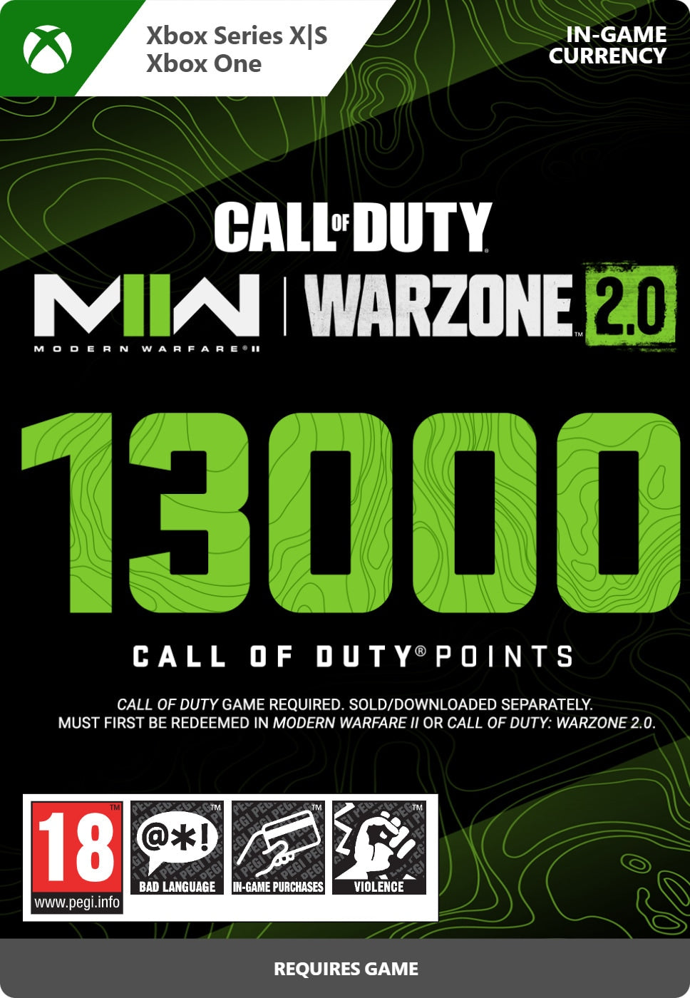 Call of Duty: Modern Warfare III - 13000 Points (Xbox One / Xbox Series X|S)