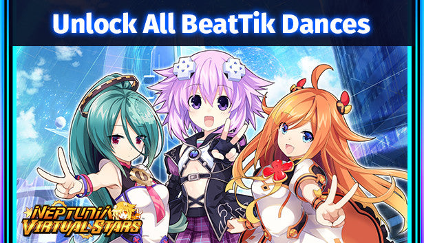 Neptunia Virtual Stars - Unlock All BeatTik Dances (DLC) (Steam)