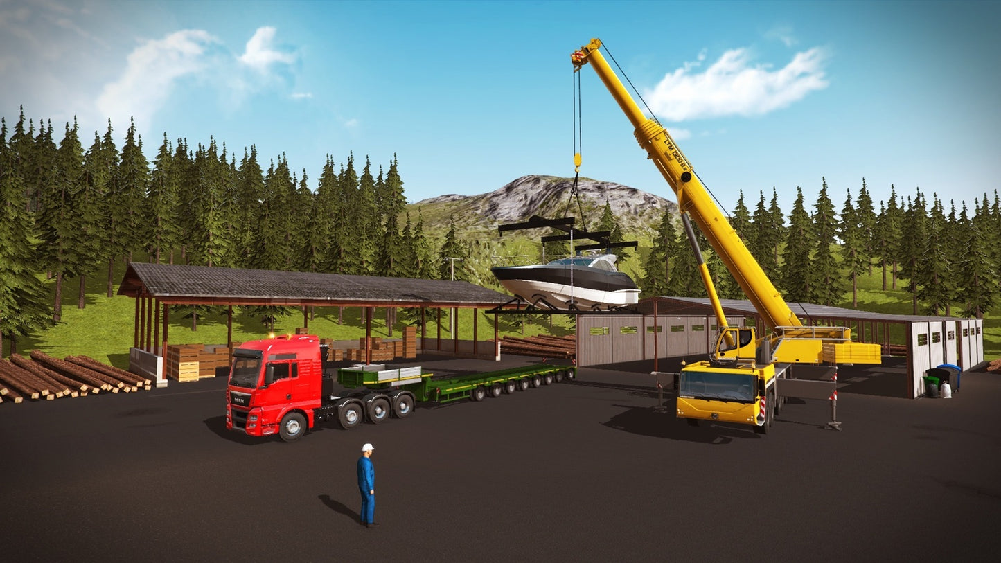 Construction Simulator 2015: Liebherr LTM 1300 6.2 (DLC)