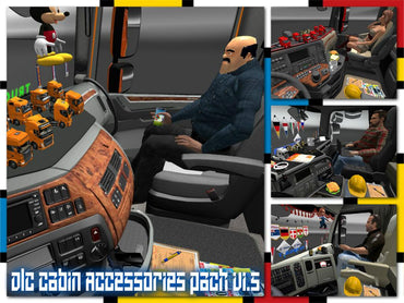 Euro Truck Simulator 2 - Cabin Accessories (DLC)