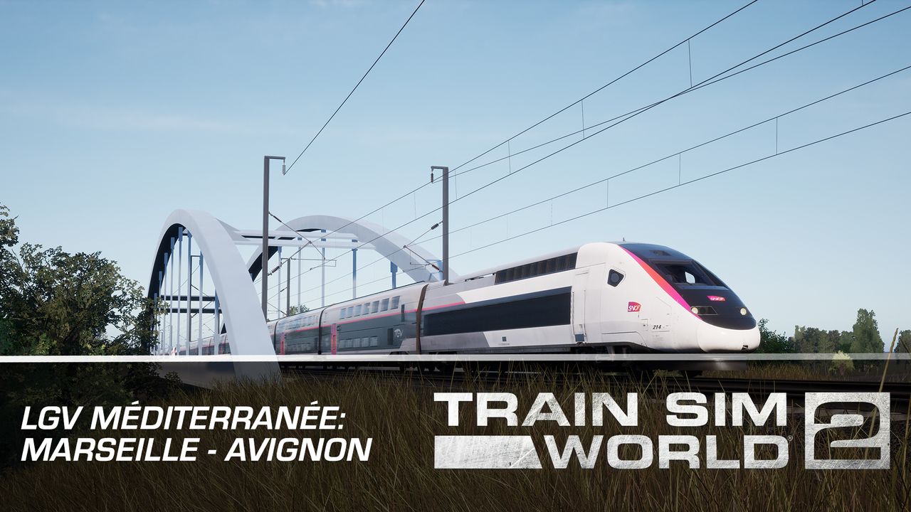 Train Sim World 2: LGV Méditerranée: Marseille - Avignon Route Add-On (DLC) (Steam)