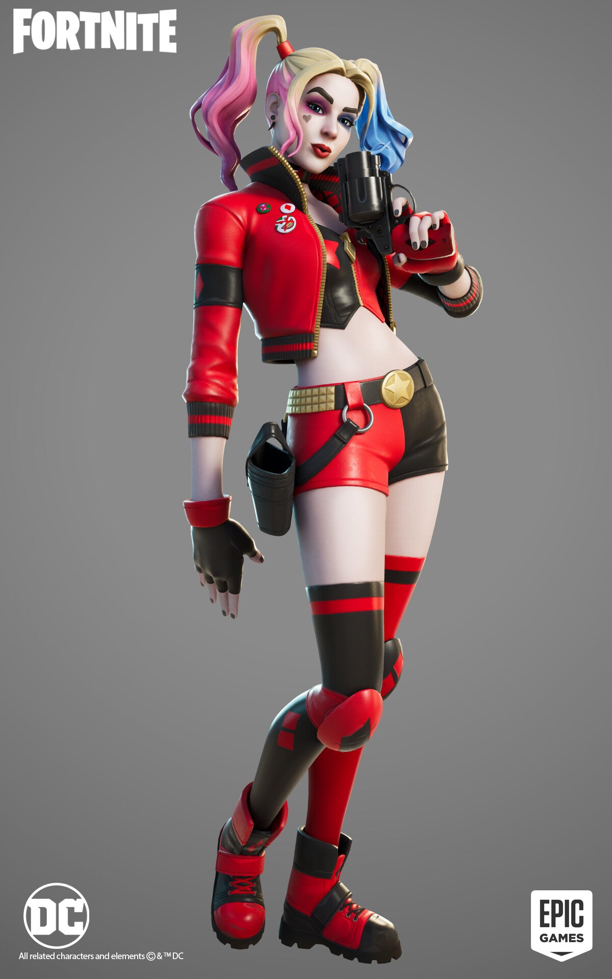 Fortnite - Rebirth Harley Quinn Skin (DLC) (Epic)