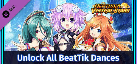 Neptunia Virtual Stars - Unlock All BeatTik Dances (DLC) (Steam)