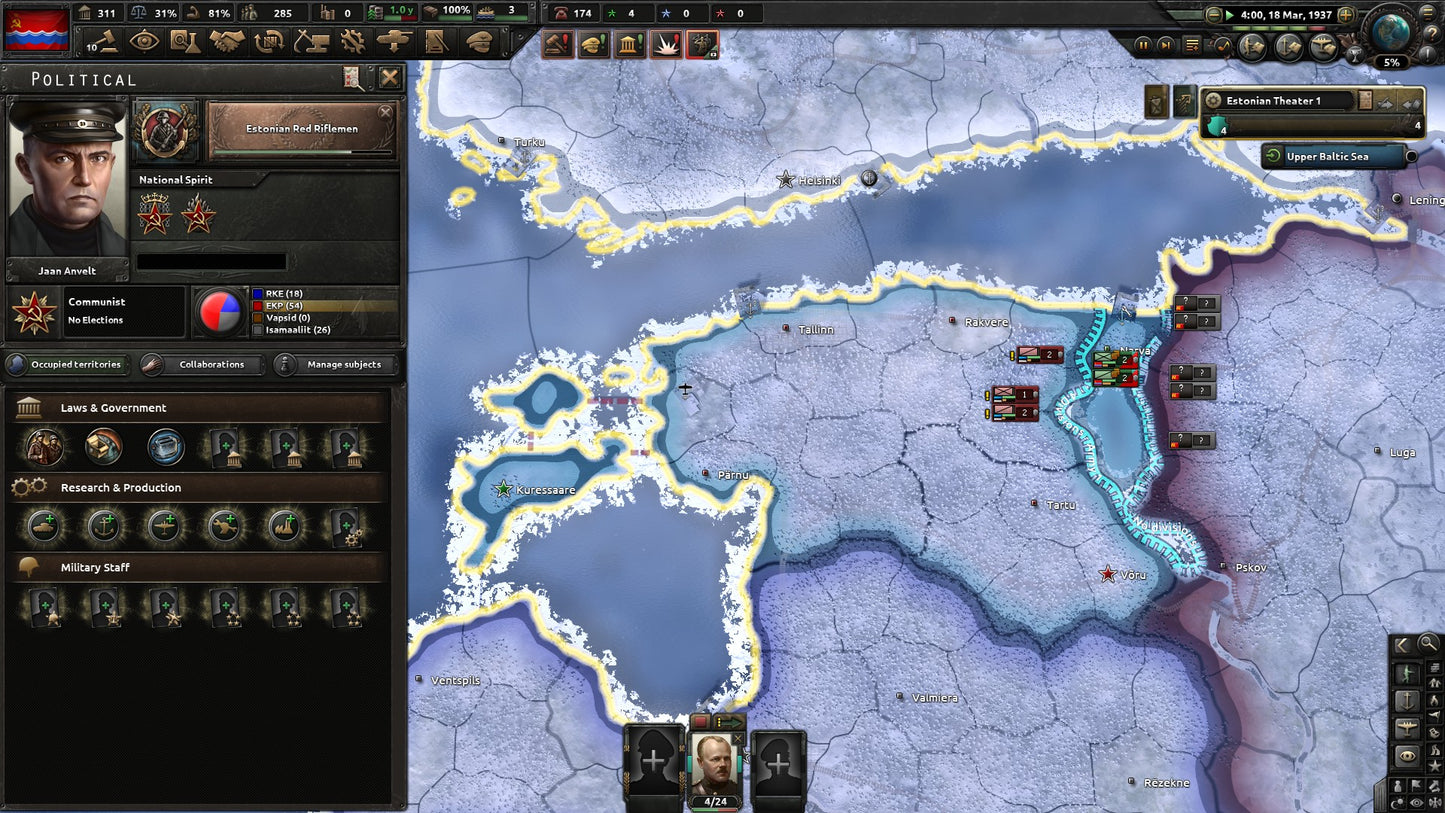 Hearts of Iron IV: No Step Back (DLC)