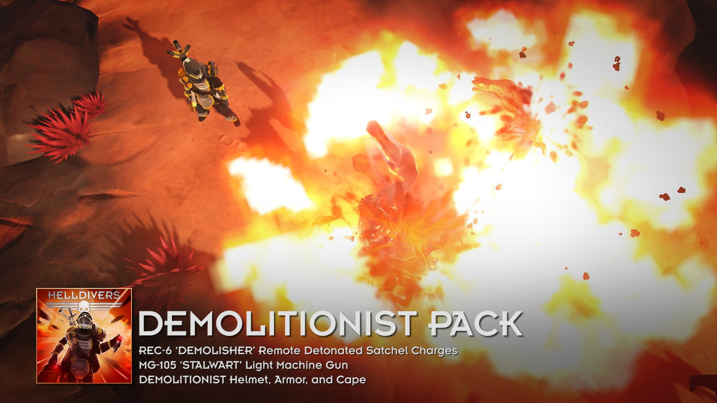 HELLDIVERS - Demolitionist Pack (DLC) (Steam)