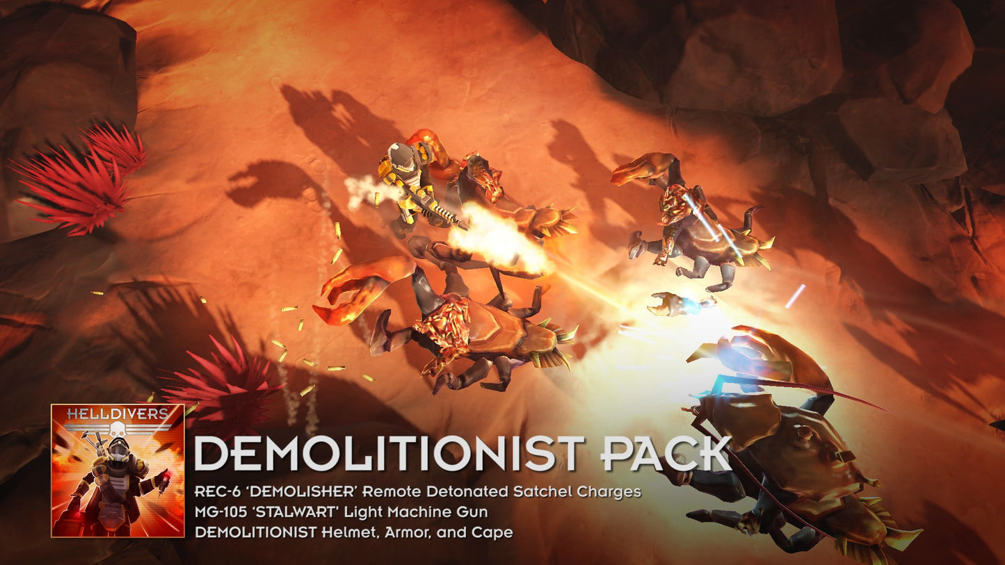 HELLDIVERS - Demolitionist Pack (DLC) (Steam)
