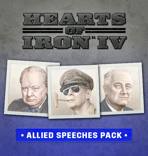 Hearts of Iron IV - Allied Speeches Pack (DLC)