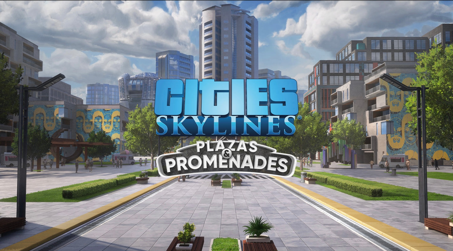 Cities: Skylines - Plazas & Promenades (DLC) (Steam)