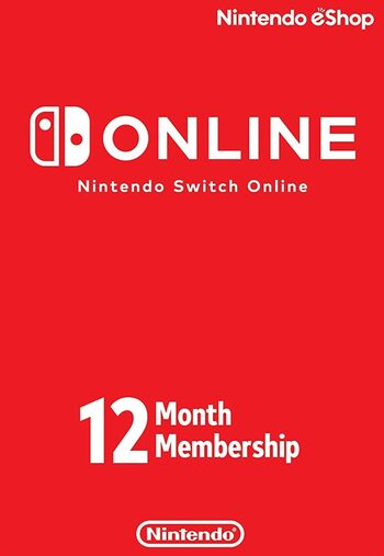 Nintendo Switch Membership 12 Lună (Family)