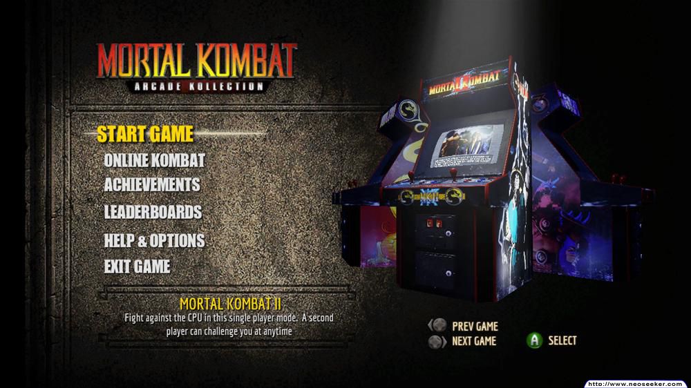Mortal Kombat Arcade Kollection