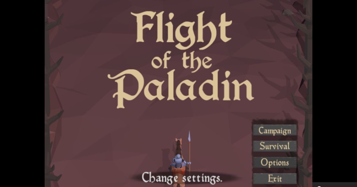 Flight of the Paladin