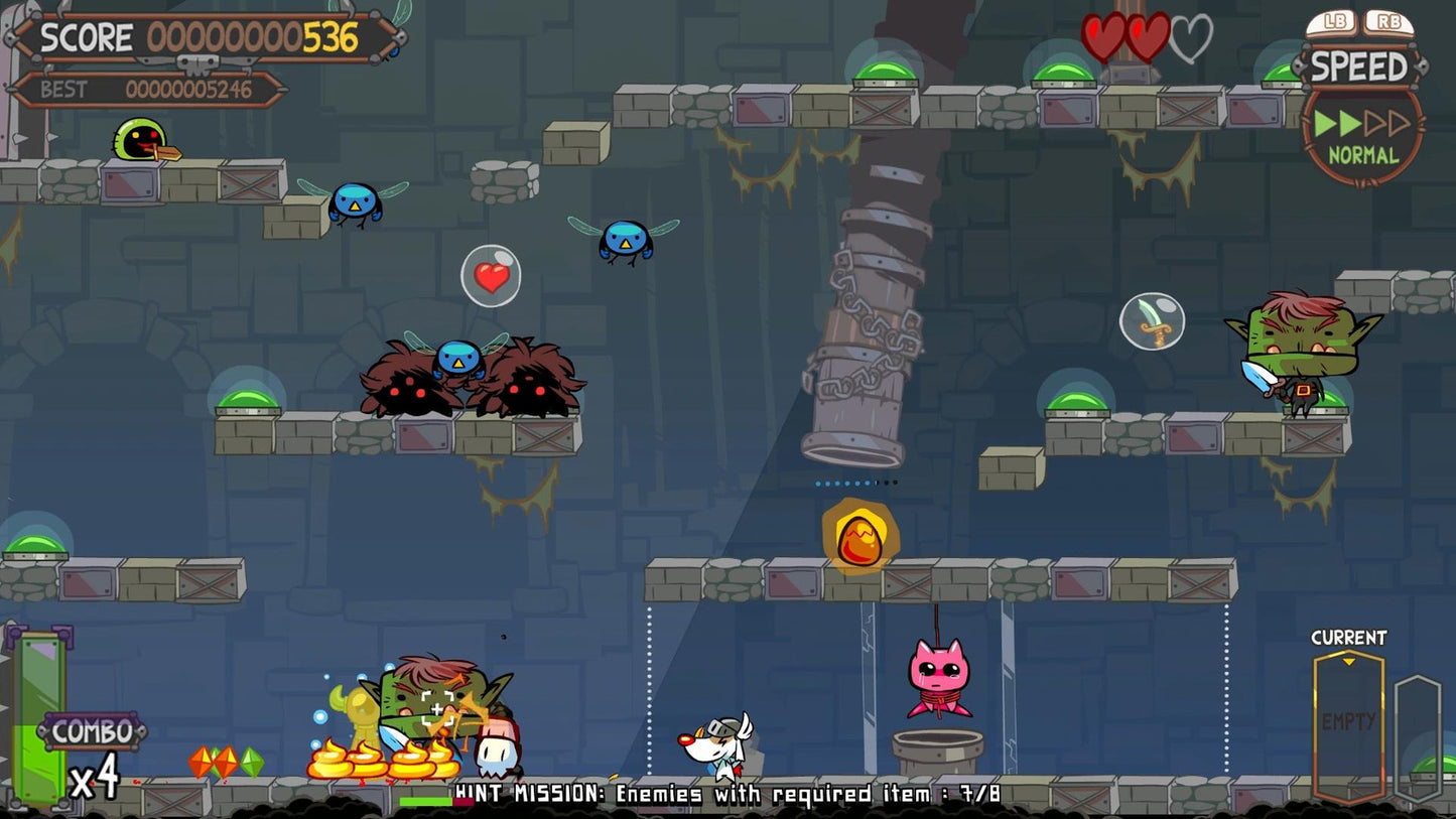 Poöf vs the cursed kitty (EU)