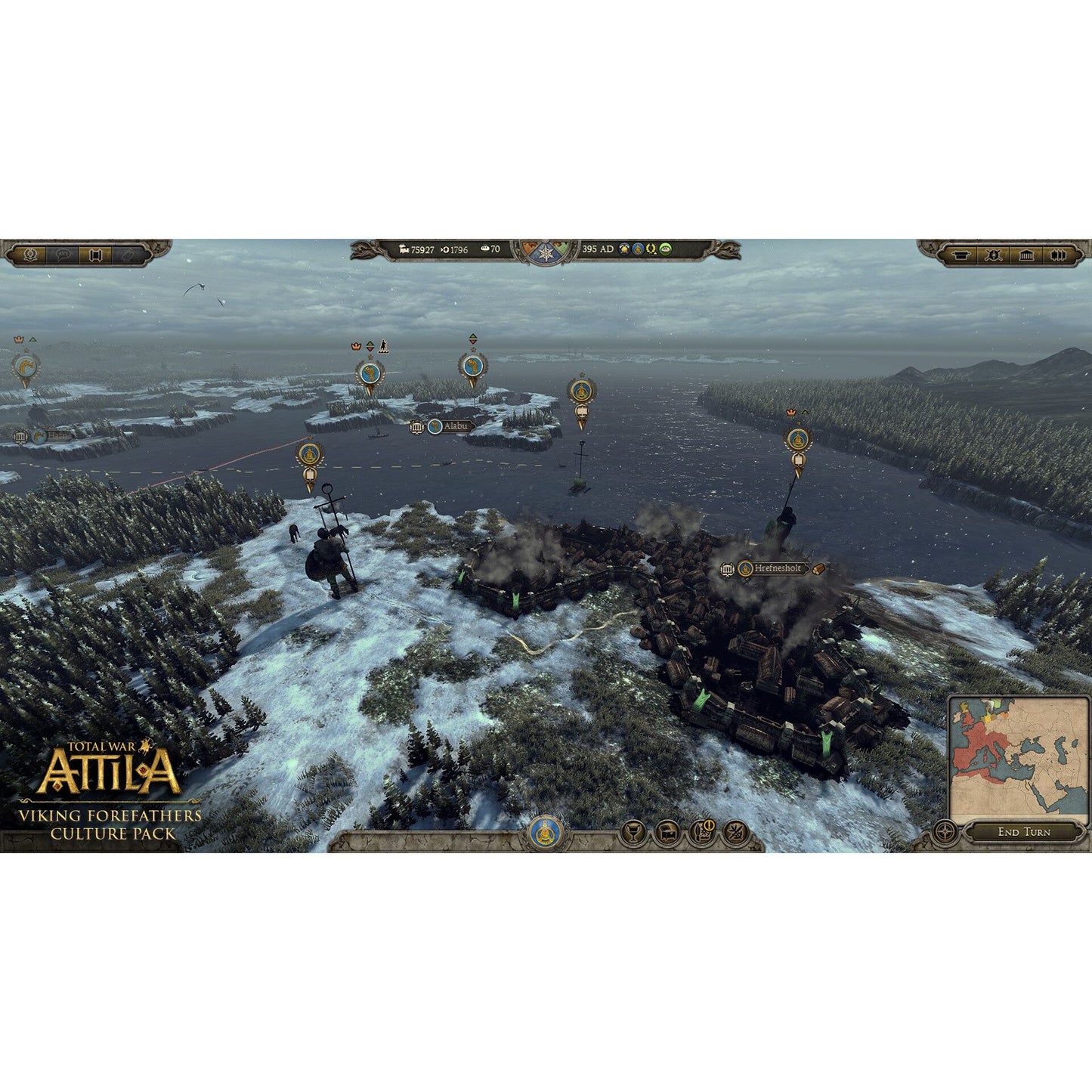 Total War: ATTILA - Viking Forefathers Culture Pack DLC EU Steam CD Key