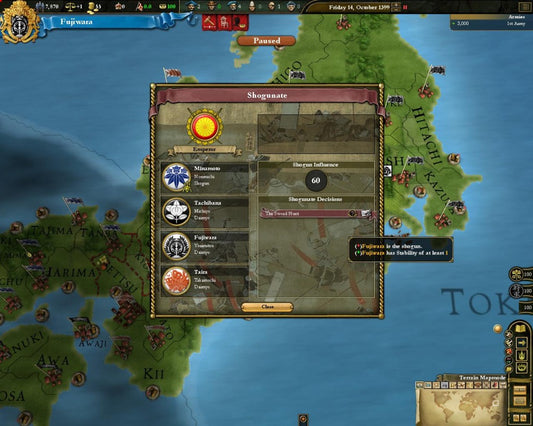 Europa Universalis III - Divine Wind (DLC)