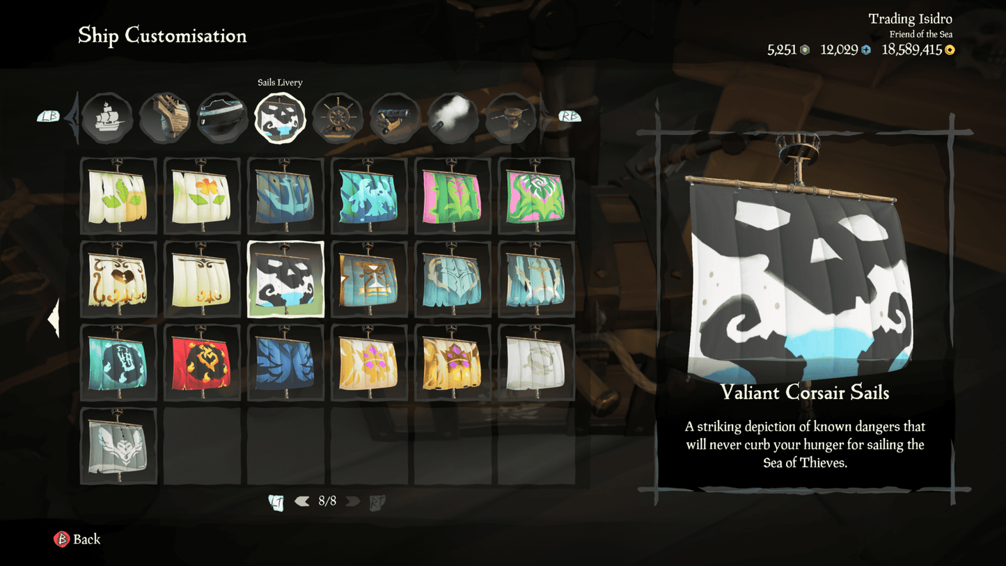 Sea of Thieves - Valiant Corsair Oreo Ship Set (Steam)