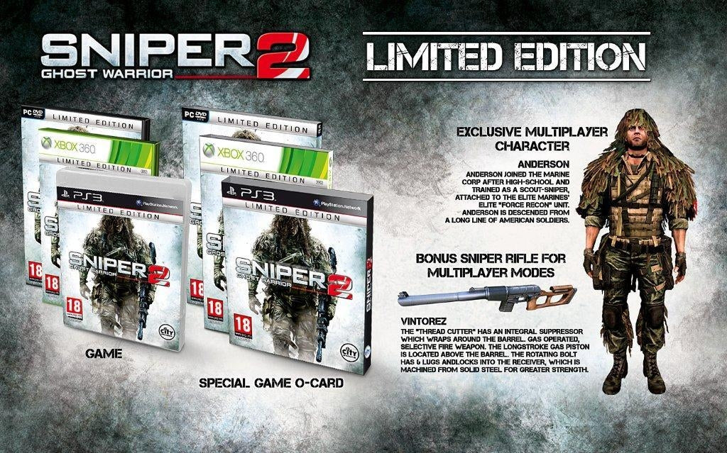 Sniper Ghost Warrior 2 EU (Limited Edition)