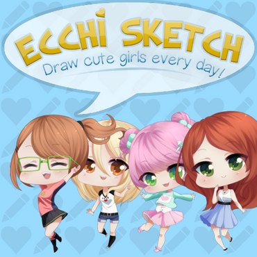 Ecchi Sketch: Draw Cute Girls Every Day! Steam PC Key GLOBAL