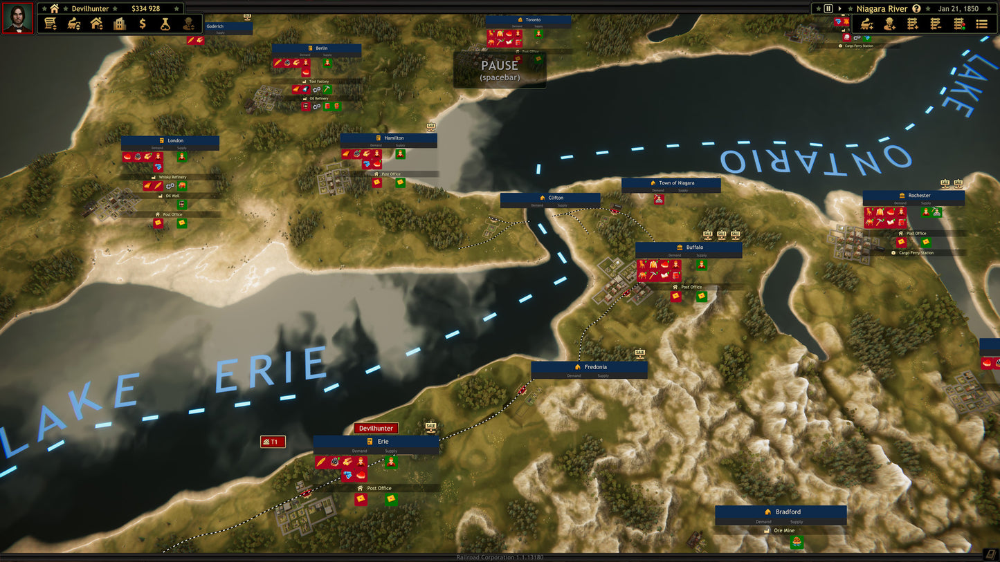 Railroad Corporation - Niagara River (DLC) (Steam)