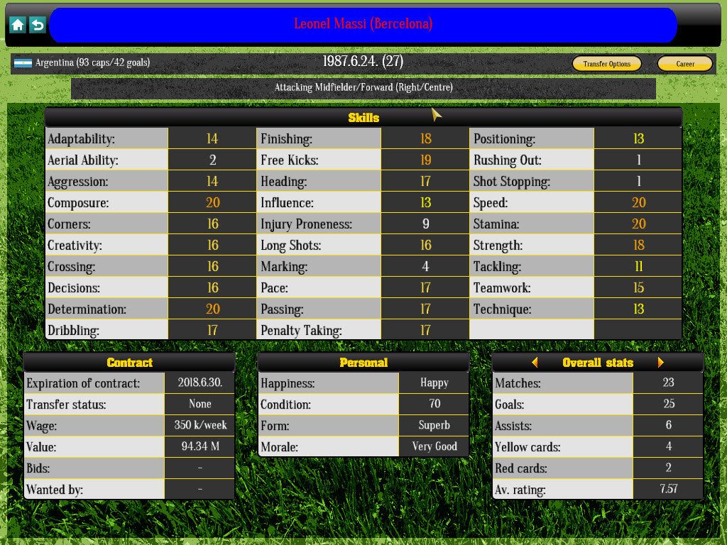 Global Soccer Manager