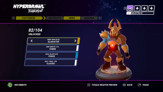 HyperBrawl Tournament - Warrior Founder Pack (DLC) (Steam)