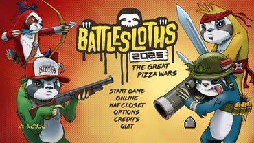 Battlesloths 2025: The Great Pizza Wars Steam Key GLOBAL